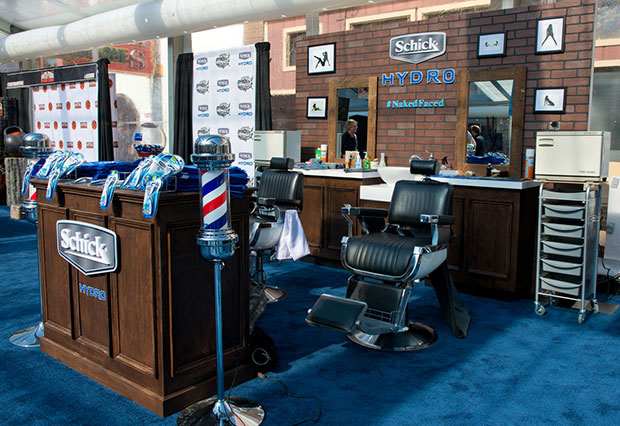 Schick shave station at SwimVille